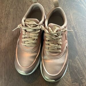 Women’s rose gold Nikes